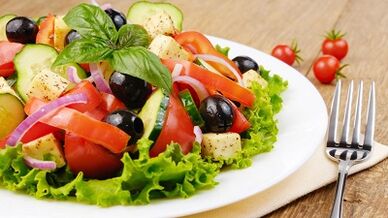 Меню барои гастрит