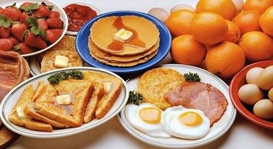 Менюи парҳези парҳез барои талафоти вазн