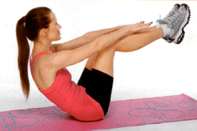 машқҳо барои аз даст додани равғани шикам